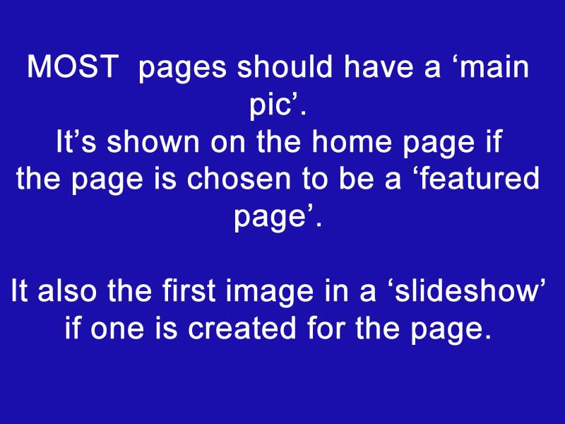 This is a test page to show some of the features on the new template layout.