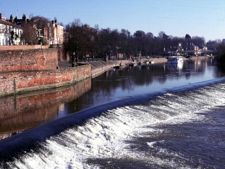 The weir at Chester